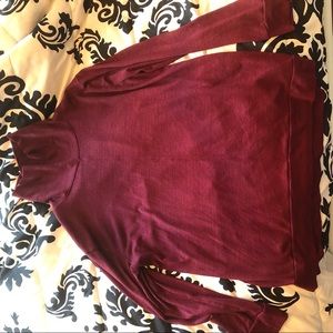 A new Day maroon turtle neck size XL